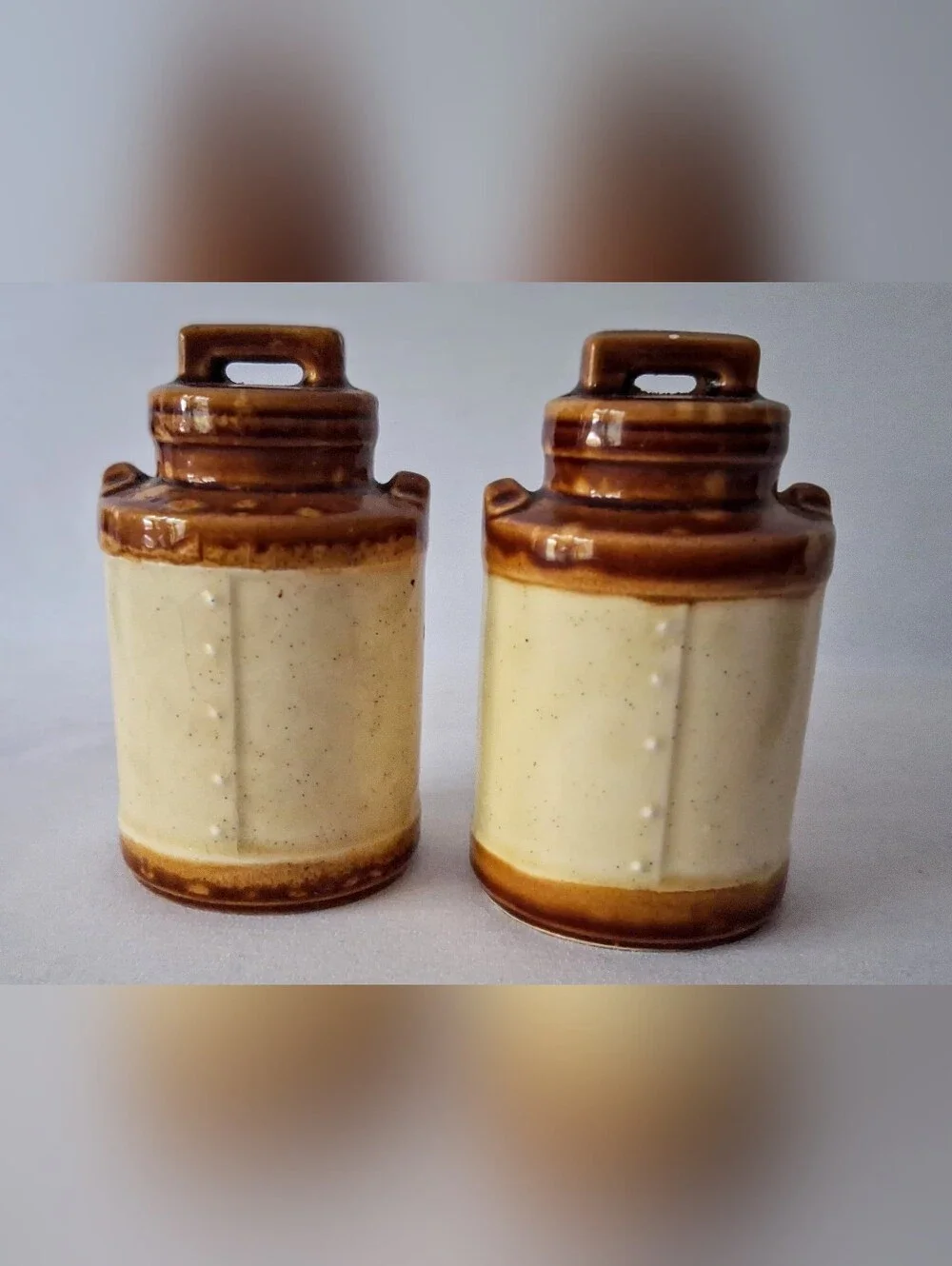 Mid Century Japan - Painted/Glazed Salt & Pepper - 